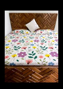 Floral Print Bedding Set
