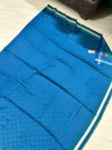 Elegant Blue LV Shawl