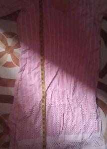 Full Cotton Thread Work Suit