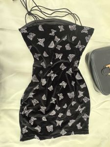Butterfly Print urbanic dress