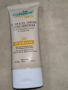 Detan ,Oil Control Coffee Sunscreen 🧴