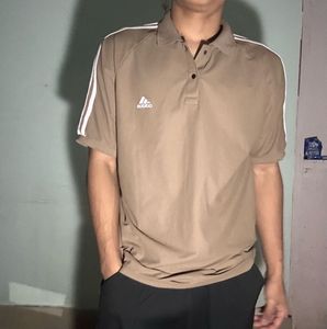 Adidas Brown Polo Shirt