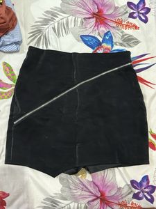 Black Mini Skirt/Skort
