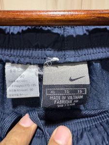 Nike Vintage Y2K Navy Yellow Training Jogger