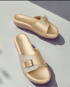 Elegant Gold Flats