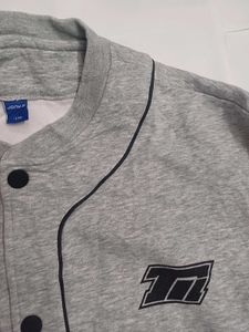 👾Vintage Grey Varsity Jacket