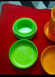 Kids Travelling Glass 🍷 2 Pc Combo