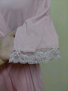 SOFT PINK BATHROBE