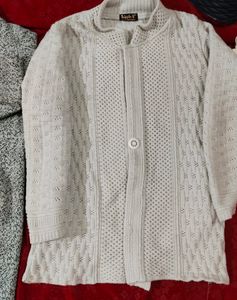 Cardigan And Coat Combo