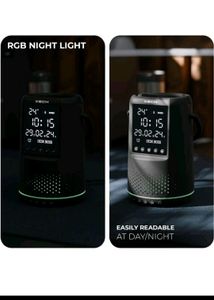 (NEW) XECH- DIGITAL CLOCK WITH SPEAKER AND Holder