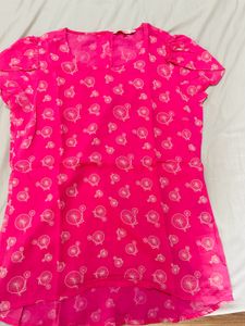 SHEIN Pink Top