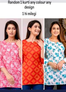 Stylish Women's Cotton Kurti