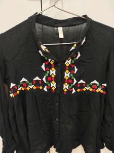 Black Flur Top ❤️