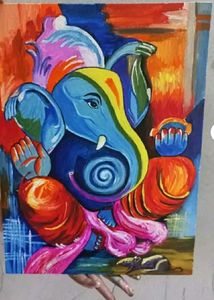 Lord Ganesha painting