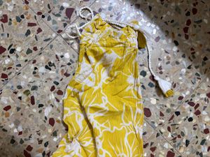 Floral Yellow Dress