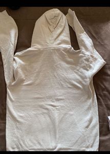H&amp;M beige Hoodie with love logo