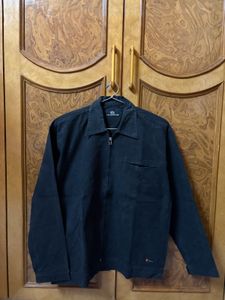 Men's Black Casual Jacket