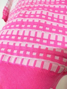 Pink Ombre Knit Top