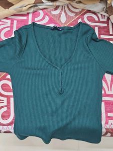Mast And Harbour Green Top