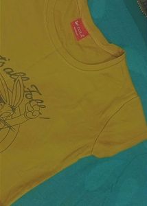 Zola Mustard T-Shirt