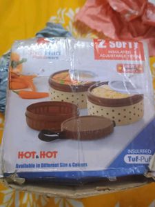 New Unused 2 Piece Tiffin