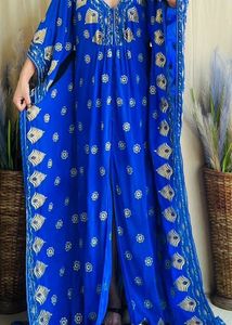 Blue kaftan Dress