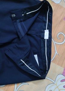Black Flare Leg Trousers