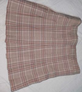 A Korean Pink Mini Skirt