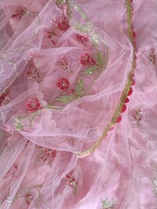 Lehenga Saree in pink colour