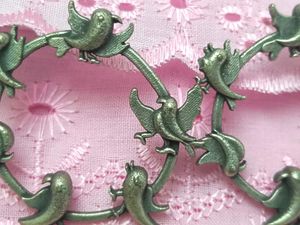 Silver Replica Bird Earring