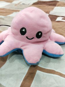 Reversable Pink And Blue Octopus