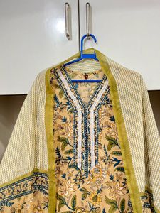 Floral Print Salwar/Kurta Set