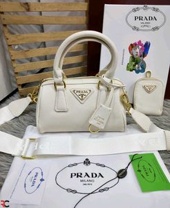 PRADA TWO-WAY TOP HANDLE CROSSBODY BAG*