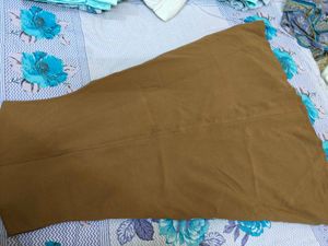 Korean Brown one piece Dress