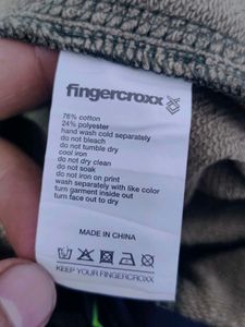 Fingercroxx Camo Print Joggers