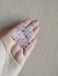 Vintage Crystal Silver Rings- 9 PCS+5 EARRINGTOP🥳