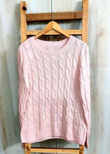 Light Pink Pullover Size-38-40