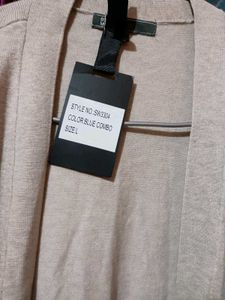 Elegant Grey Cardigan