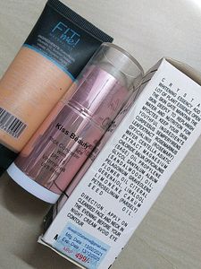 fit me foundation with concealer and primer