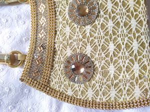 Cream Colored Handbag