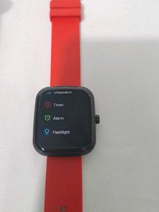 Red Smart Watch