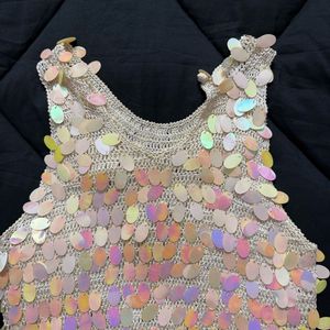 Pearlescent Sequin Cami