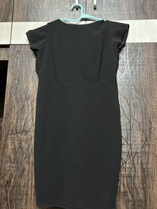Black Peplum Dress