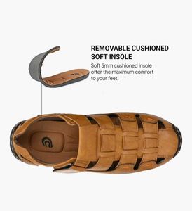 Men&#39;s Brown Sandals
