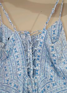 Blue Patterned Sundress