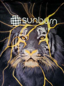 Lion Graphic Hoodie- Sunburn Edition