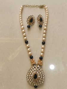 Necklace Set With Earrings, Price Is Negotiable