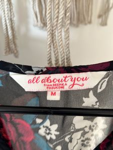 ALL ABOUT YOU- Black Semi Sheer Top