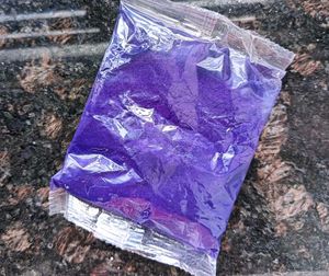 Purple Rangoli colour 💜
