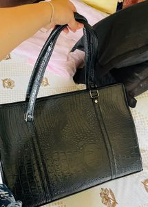 Black Tote Bag